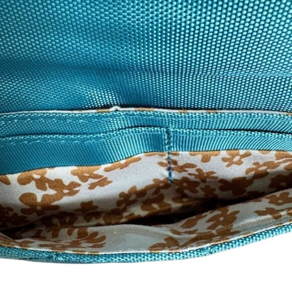 Travelon RFID Quilted Travel Wristlet - Blue - 7.5" x 4" - Picture 5 of 7